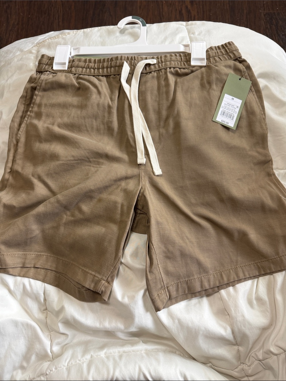 Goodfellow & Co Brown Drawstring Shorts - Picture 1 of 4